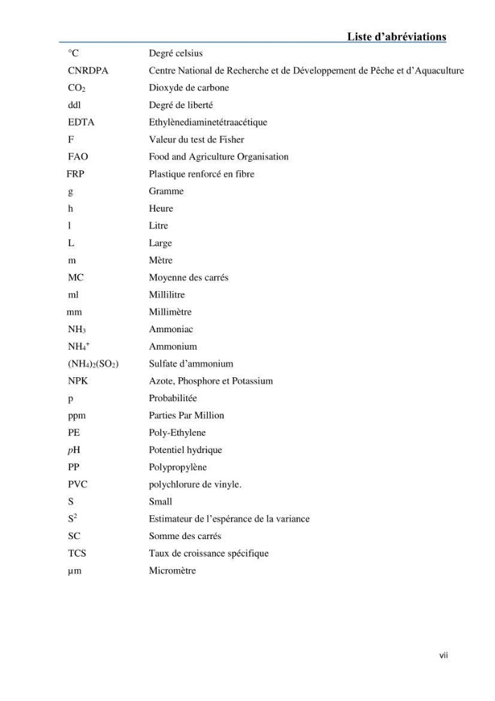 Fonctionnement d’une écloserie marine cas du CNRDPA et production de proies vivantes (Chlorella ellipsoïdae et Brachionus plicatilis)