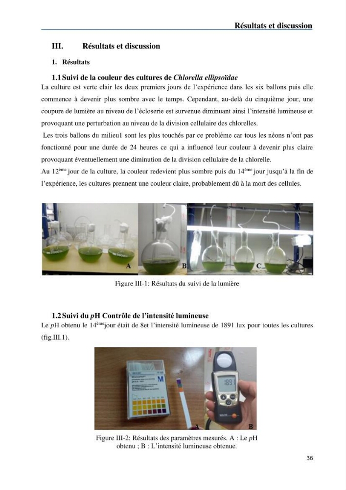 Fonctionnement d’une écloserie marine cas du CNRDPA et production de proies vivantes (Chlorella ellipsoïdae et Brachionus plicatilis)