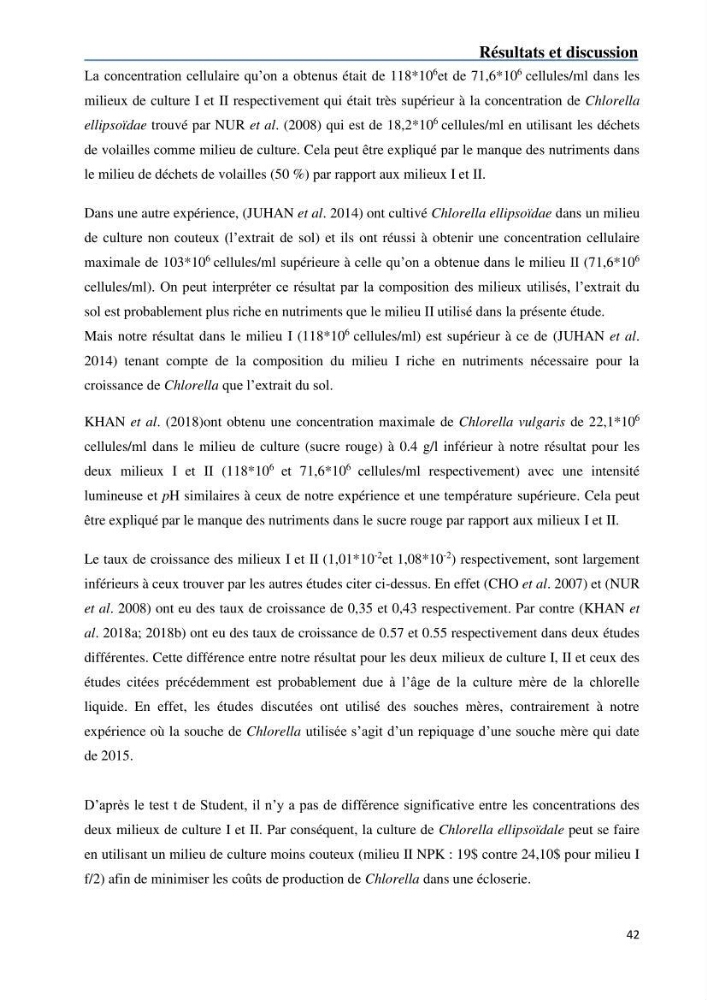 Fonctionnement d’une écloserie marine cas du CNRDPA et production de proies vivantes (Chlorella ellipsoïdae et Brachionus plicatilis)