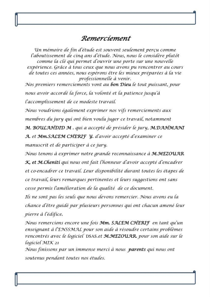 Etude de protection du rivage de Sidi Ghiles: