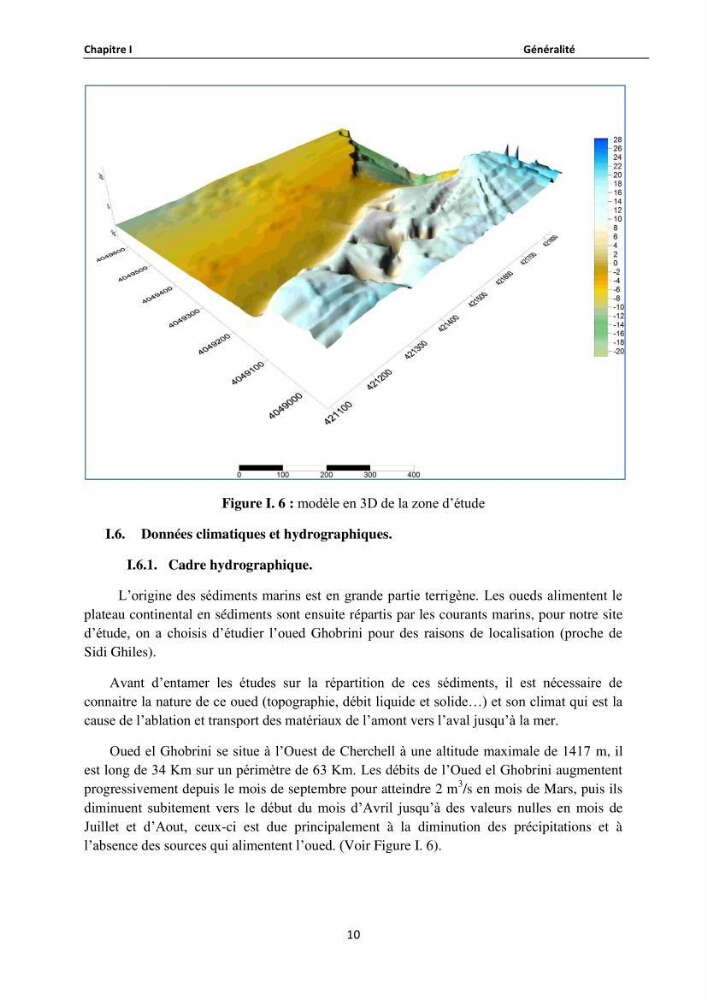 Etude de protection du rivage de Sidi Ghiles: