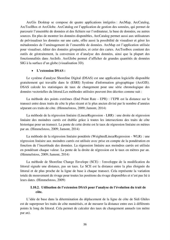 Etude de protection du rivage de Sidi Ghiles: