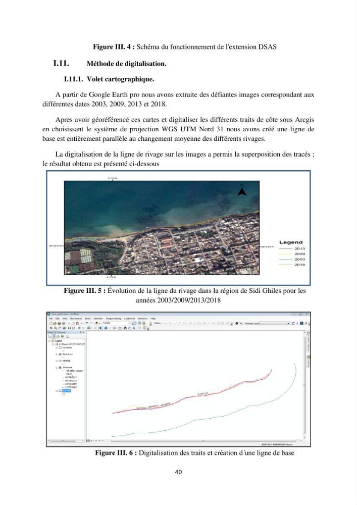 Etude de protection du rivage de Sidi Ghiles: