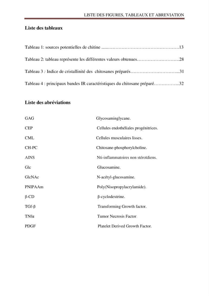 Les applications biomédicales et pharmaceutiques de la chitine et du chitosane