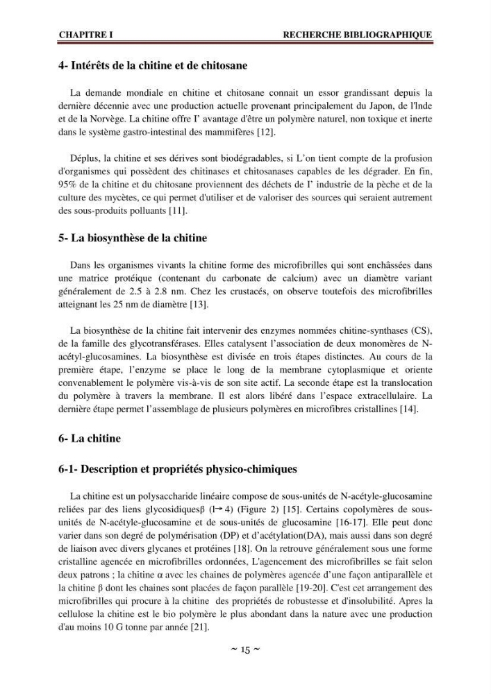 Les applications biomédicales et pharmaceutiques de la chitine et du chitosane