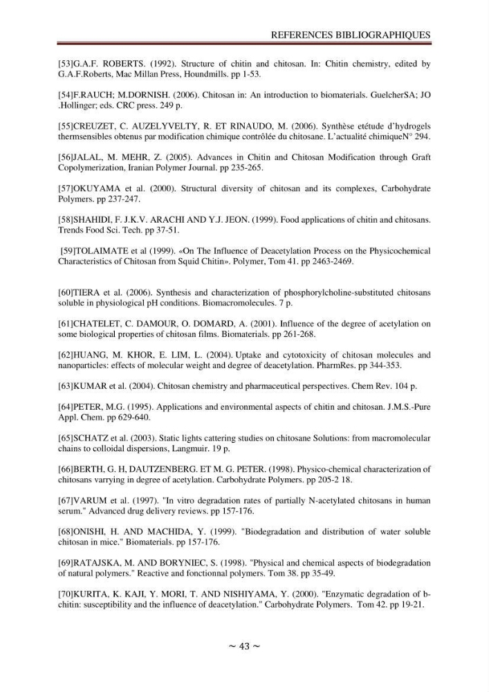Les applications biomédicales et pharmaceutiques de la chitine et du chitosane