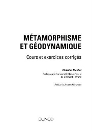 Métamorphisme et géodynamique
