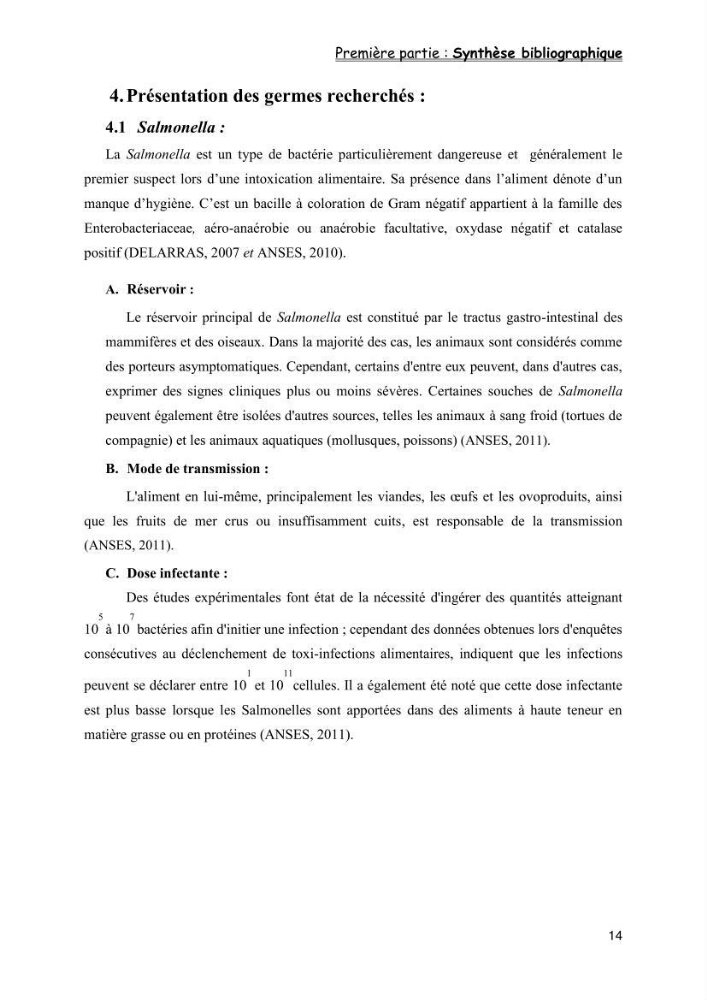 Evaluation de la qualité microbiologique de filets congelé du Panda (Pangaisius hypophthamus)