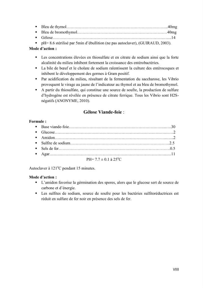 Evaluation de la qualité microbiologique de filets congelé du Panda (Pangaisius hypophthamus)