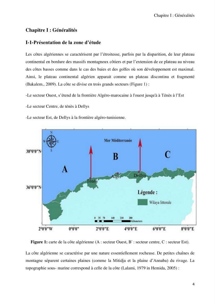 Actualisation de l’Inventaire National des Mollusques et des Crustacés de la côte algérienne