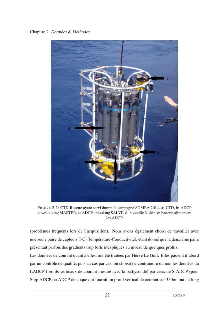 Hydrologie et circulation océanique dans le bassin Algerien
