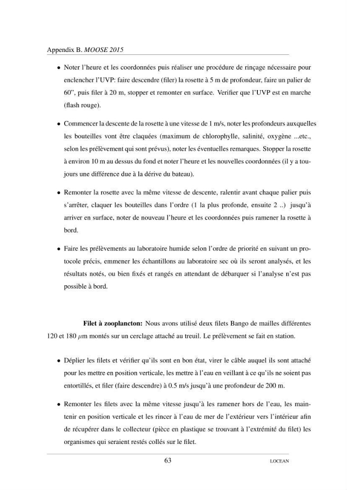 Hydrologie et circulation océanique dans le bassin Algerien