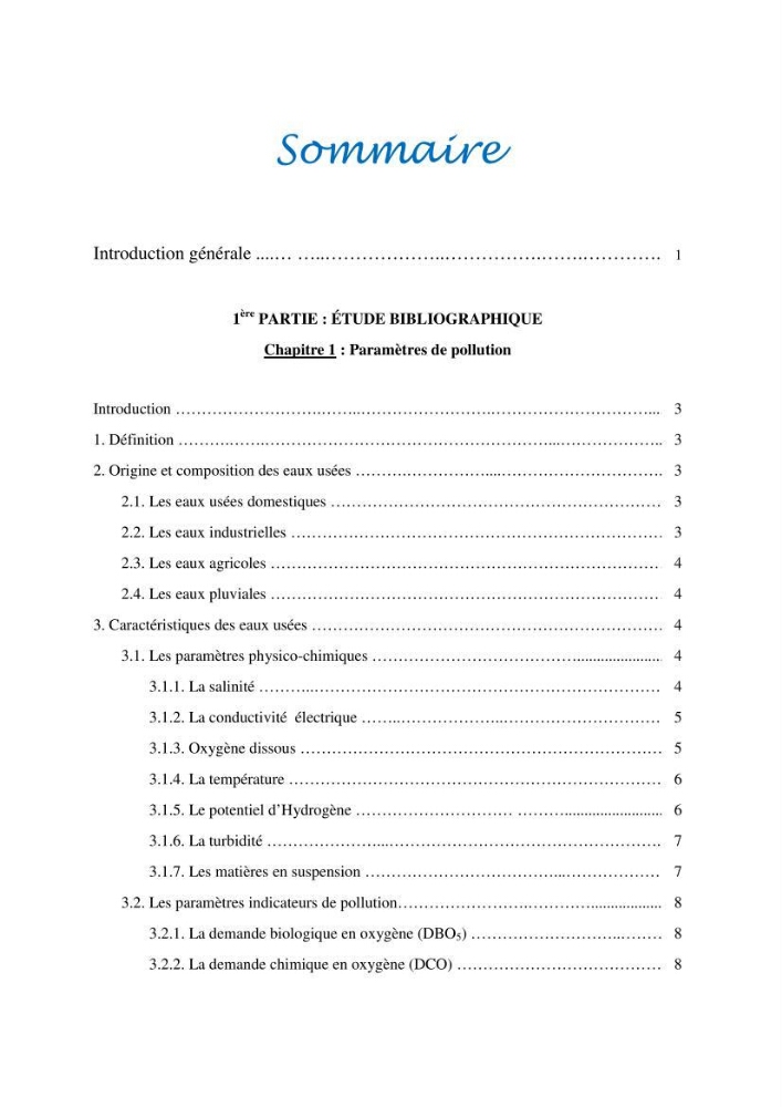 Impact des eaux usées et des embouchures des oueds sur la qualité des eaux de la baie de BouIsmail