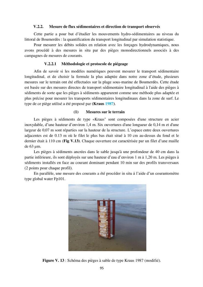 processus mis en Jeu dans l\'évolution Miorpho-dynamique de la baie zemmouri: Modélisation Hydro-Sédimentaire et cinématique du trait de Côte.