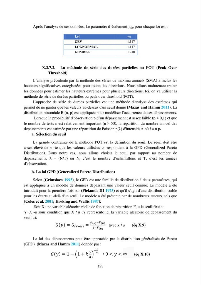 processus mis en Jeu dans l\'évolution Miorpho-dynamique de la baie zemmouri: Modélisation Hydro-Sédimentaire et cinématique du trait de Côte.