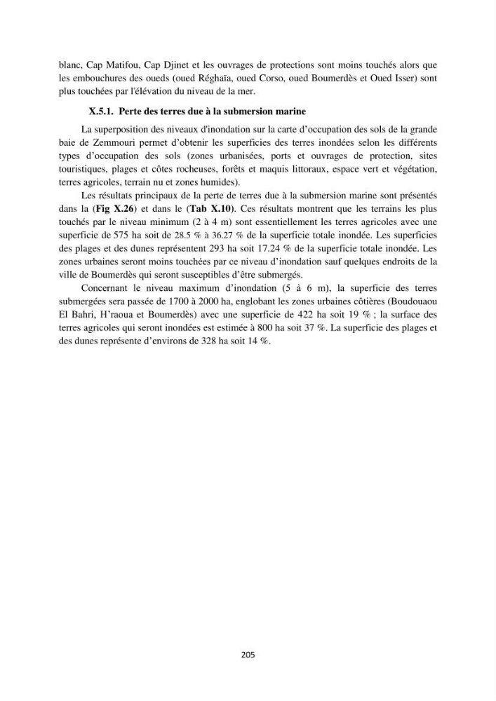 processus mis en Jeu dans l\'évolution Miorpho-dynamique de la baie zemmouri: Modélisation Hydro-Sédimentaire et cinématique du trait de Côte.