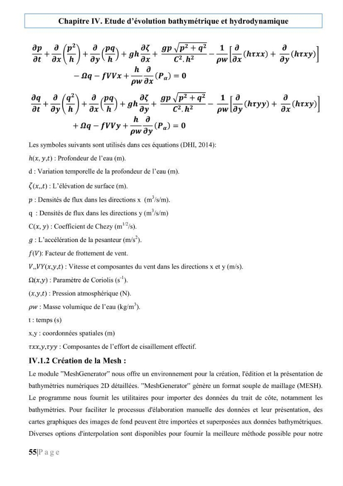Quantification de transit sédimentaire longitudinal de la région Est de la Baie d’Alger