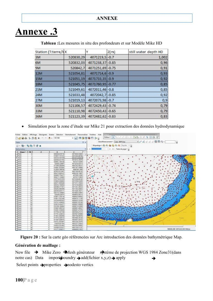 Quantification de transit sédimentaire longitudinal de la région Est de la Baie d’Alger