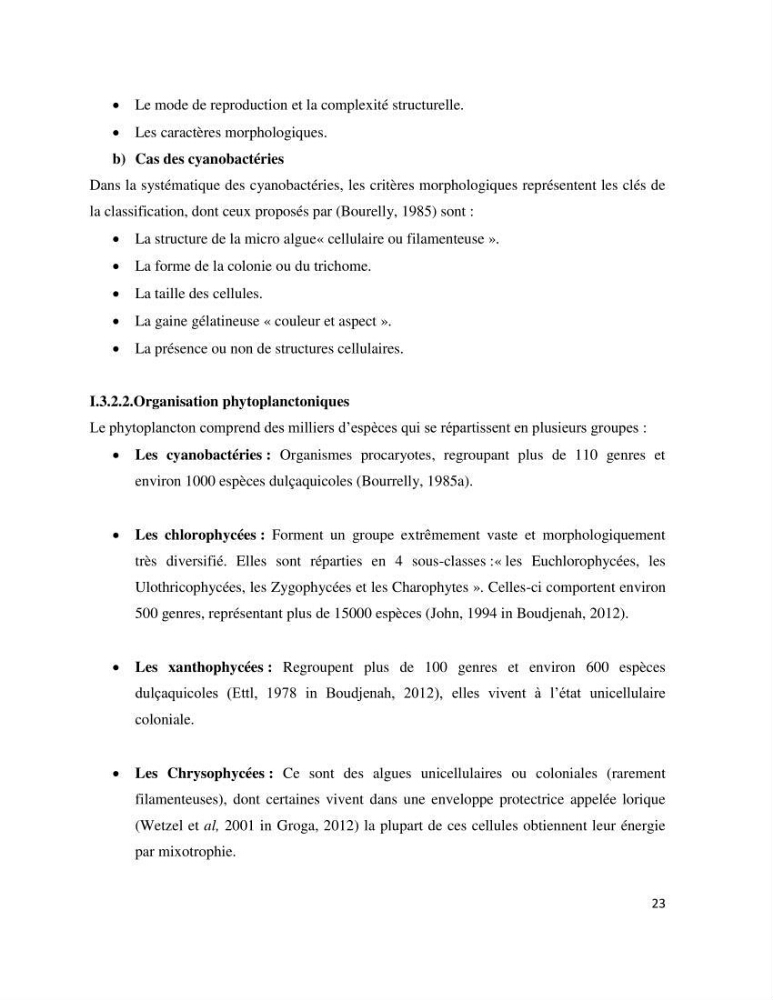 Dynamique et diversité du phytoplancton de la côte Algérienne