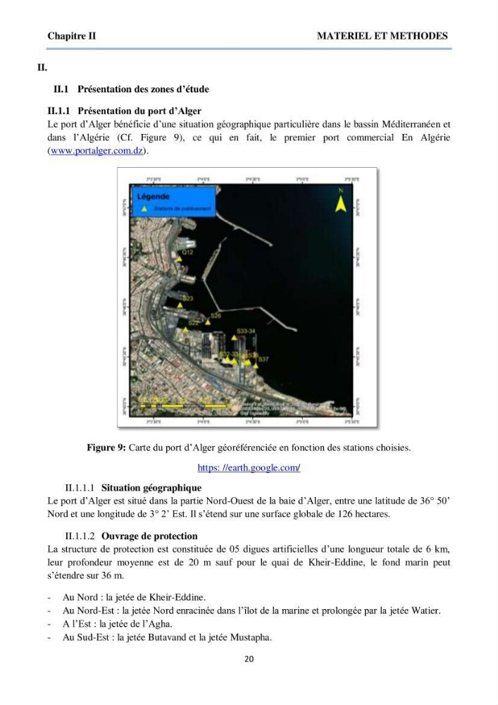 Détermination et criblage de la flore fongique potentiellement toxinogène du port d’Alger et de la ferme aquacole « Cultmare » de Tipaza :test de toxicité sur les larves d’Artémie