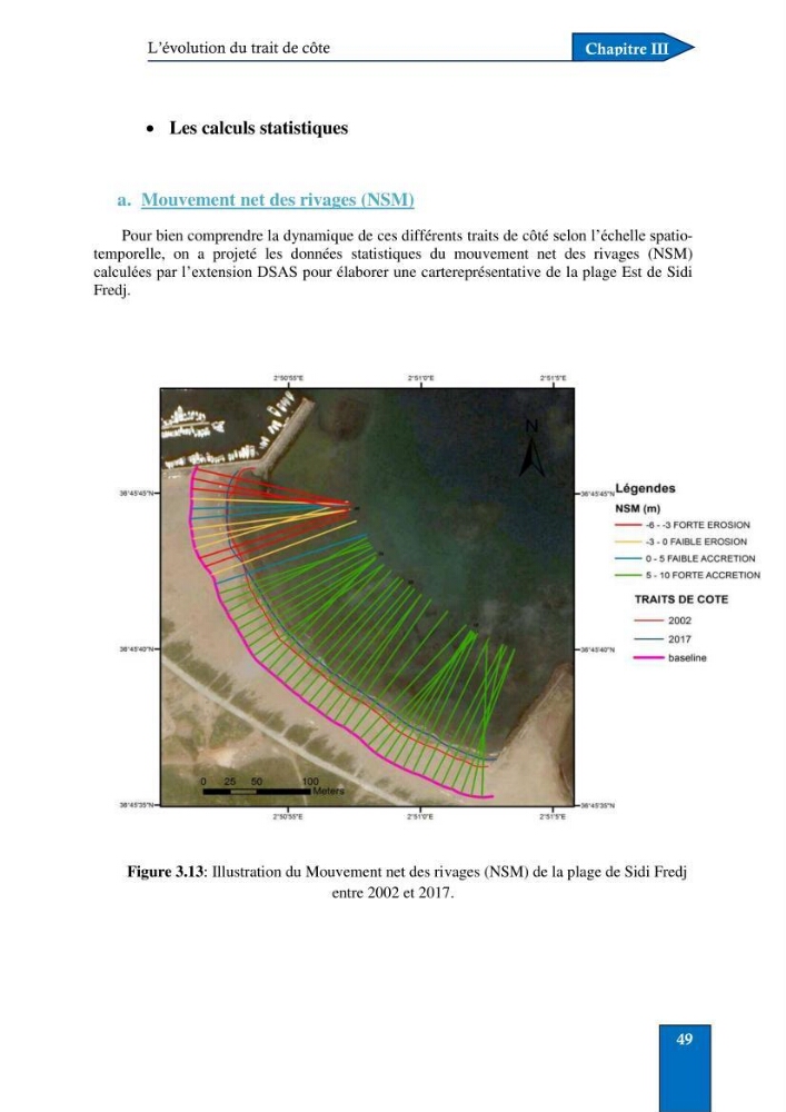 Contribution à la connaissance de la morphologie et de la dynamique sédimentaire du littoral centre de l\'Algèrie : cas d\'étude : Boumerdès, Sidi Fredj et Hamdania