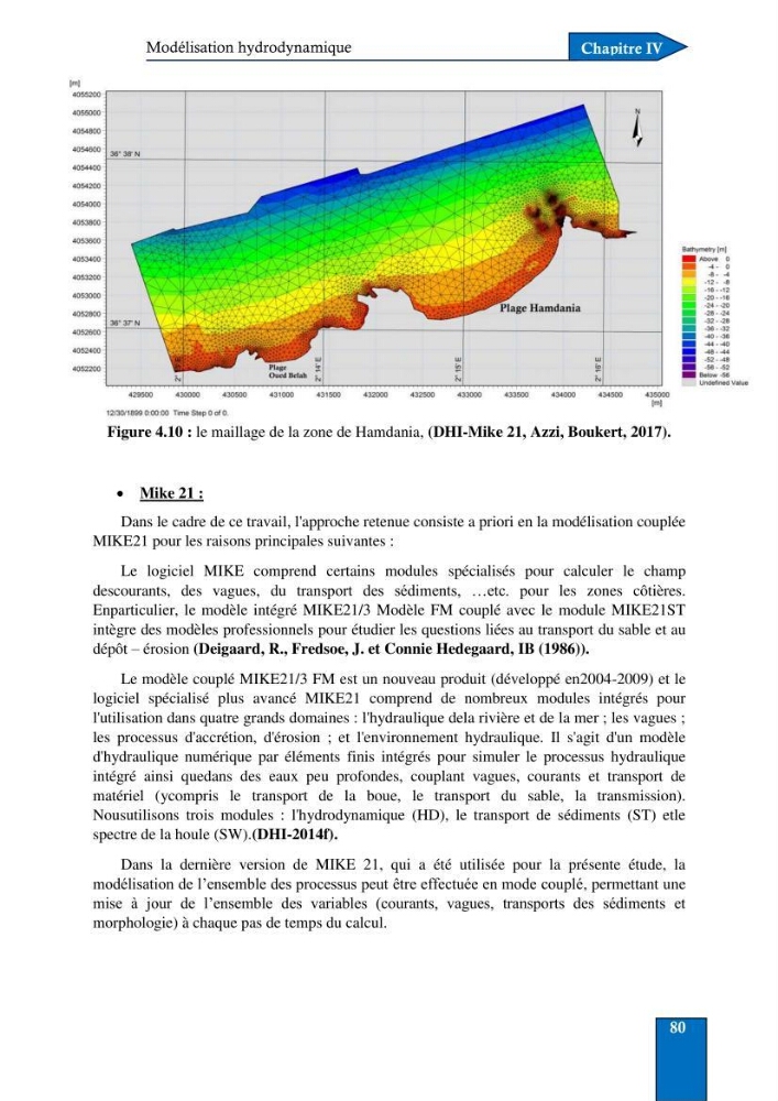 Contribution à la connaissance de la morphologie et de la dynamique sédimentaire du littoral centre de l\'Algèrie : cas d\'étude : Boumerdès, Sidi Fredj et Hamdania