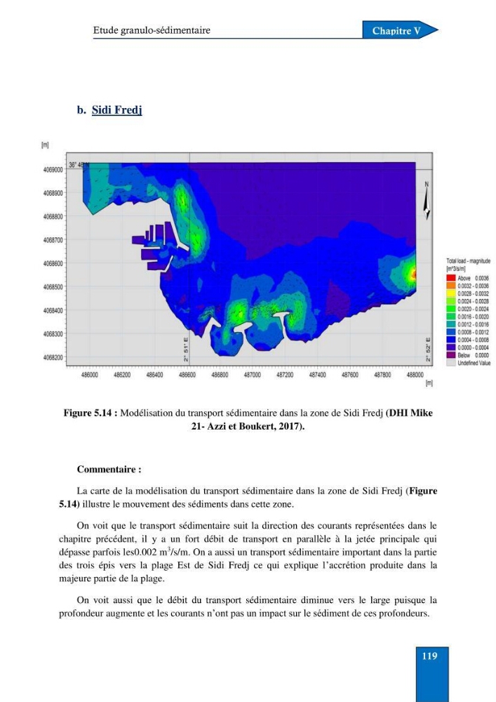 Contribution à la connaissance de la morphologie et de la dynamique sédimentaire du littoral centre de l\'Algèrie : cas d\'étude : Boumerdès, Sidi Fredj et Hamdania