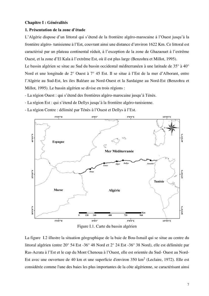 Approche écosystémique de la pêcherie artisanale de la baie de Bou Ismail : cas des serrans (Osteichthyens, Serranidae)