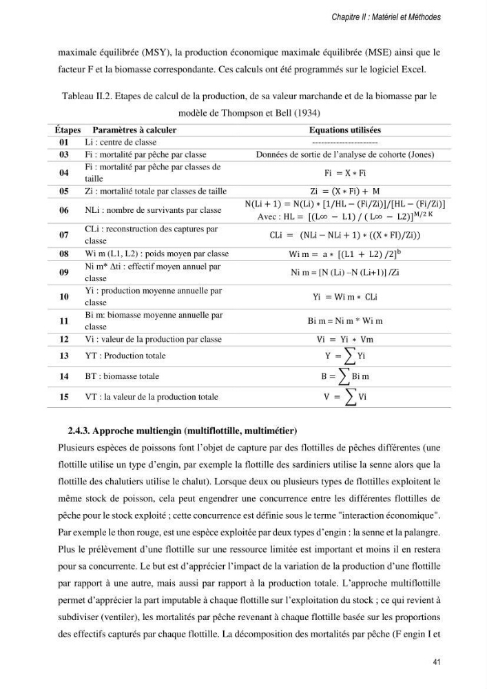 Approche écosystémique de la pêcherie artisanale de la baie de Bou Ismail : cas des serrans (Osteichthyens, Serranidae)