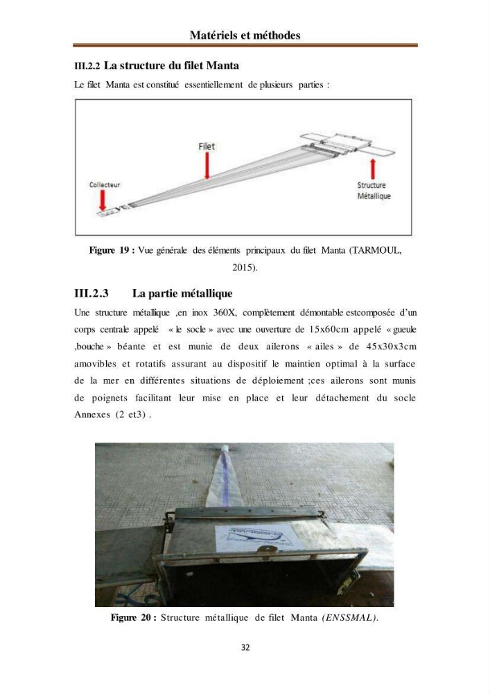 Evaluation quantitative des microplastiques dans la baie de Bou-Ismail