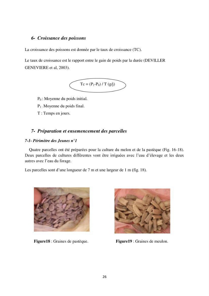 Intégration de l\'Aquaculture à l\'agriculture en Algerie. Cas de la wilaya de Ouargla