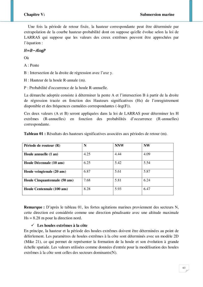 Evolution spatio-temporelle du littoral de la baie d\'El Djamila prévisions des risques et adaptation