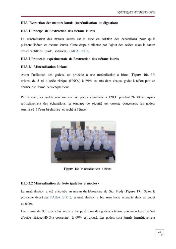 Evaluation des teneurs en métaux lourds dans l\'environnement marin du littoral Algérois chez Patella sp et les moules
