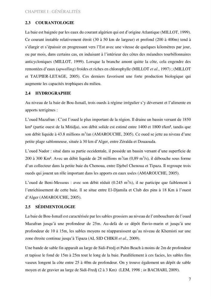 Bioévaluation de la qualité écologique des eaux marines cotières par utilisation des peuplements macroalgaux