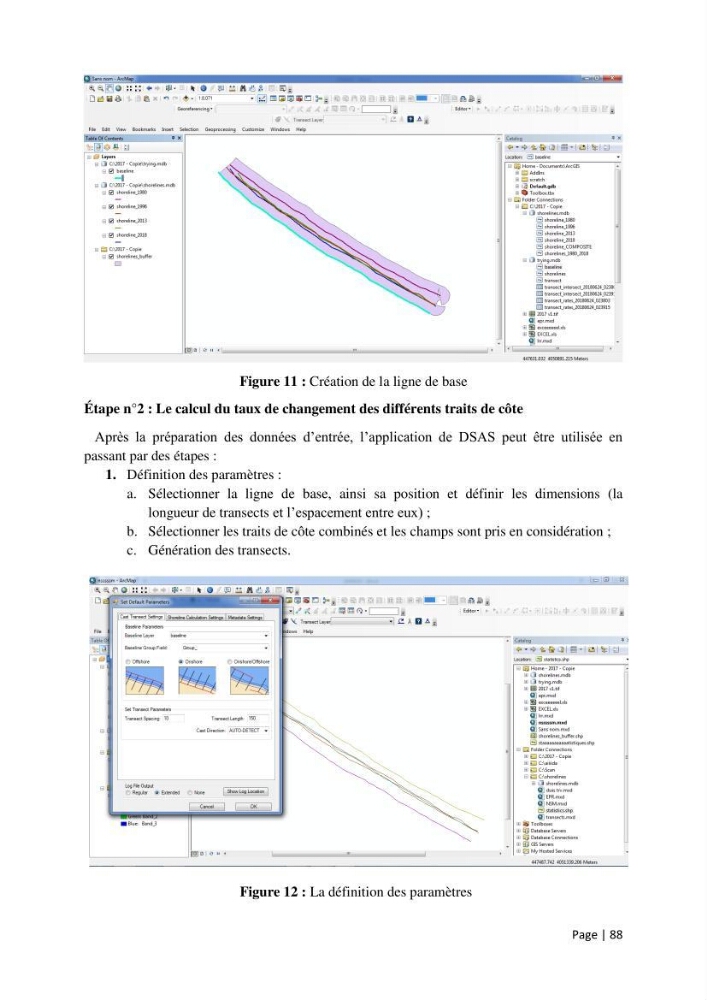 Modélisation Numérique de la morphodynamique sédimentaire et de la cinématique du trait de côte Chenoua plage, willaya de Tipaza.: