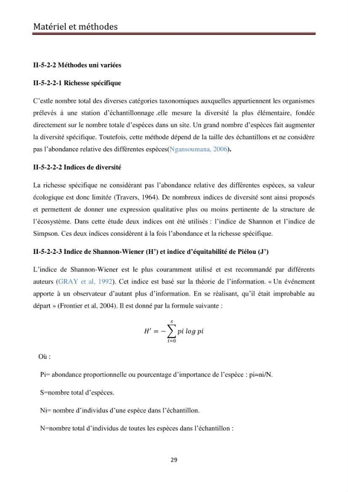 Suivi des populations phytoplanctoniquedans la baie de Bou-Ismail (Avril-Mai 2015).