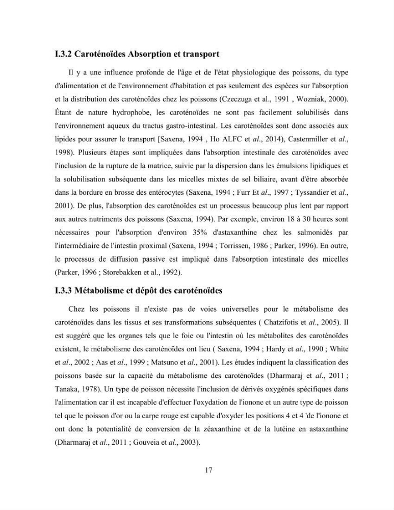 Suivi zootechnique de l’efficacité de six aliments fabriqués localement sur la croissance et la pigmentation des Cichlidés américains cas de Pterophyllum scalare. et Andinoacara rivulatus.