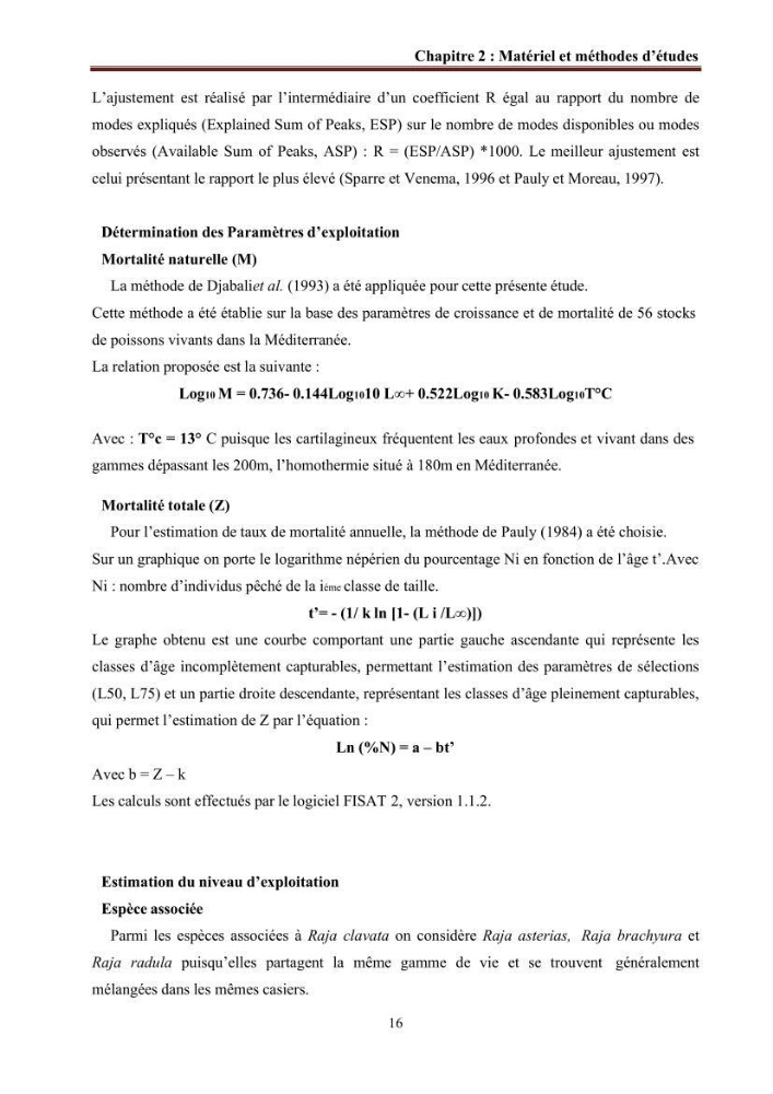 Contribution à l’actualisation de l’inventaire des Chondrichthyens exploités dans les côtes algériennes: biologie de reproduction, régime alimentaire et exploitation de quelques représentants.