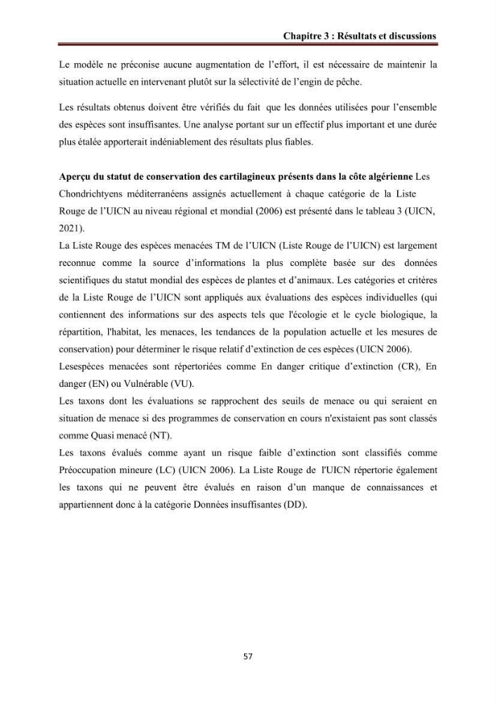 Contribution à l’actualisation de l’inventaire des Chondrichthyens exploités dans les côtes algériennes: biologie de reproduction, régime alimentaire et exploitation de quelques représentants.