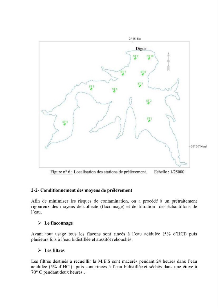 Etude hydrobiologique du barrage de Boukourdane (wilaya de Tipaza)