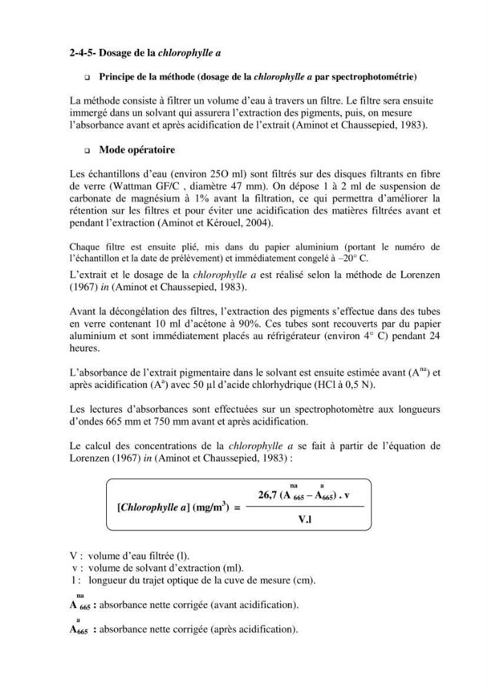 Etude hydrobiologique du barrage de Boukourdane (wilaya de Tipaza)