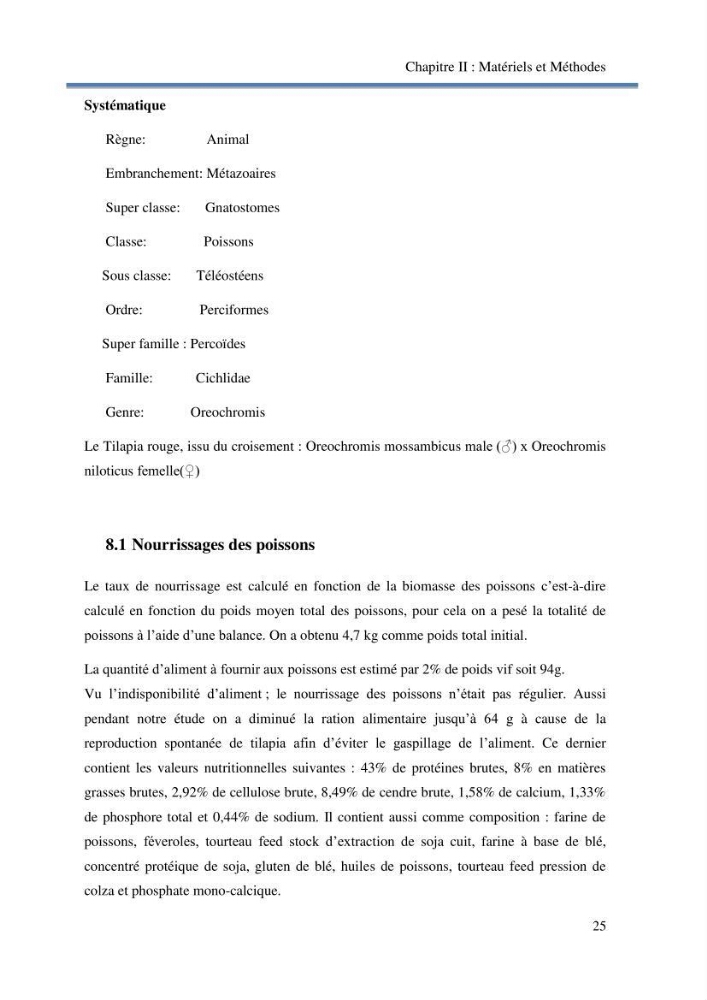 Suivi d\'un systeme d\'élevage en aquaponie en Algèrie