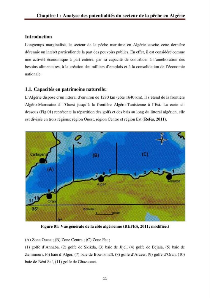 La commercialisation des produits de la pêche dans la baie de Bou Ismail: