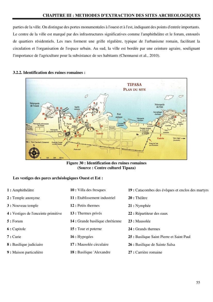 Archéologie côtière en Algérie Menaces et valorisation des ruines de Tipaza