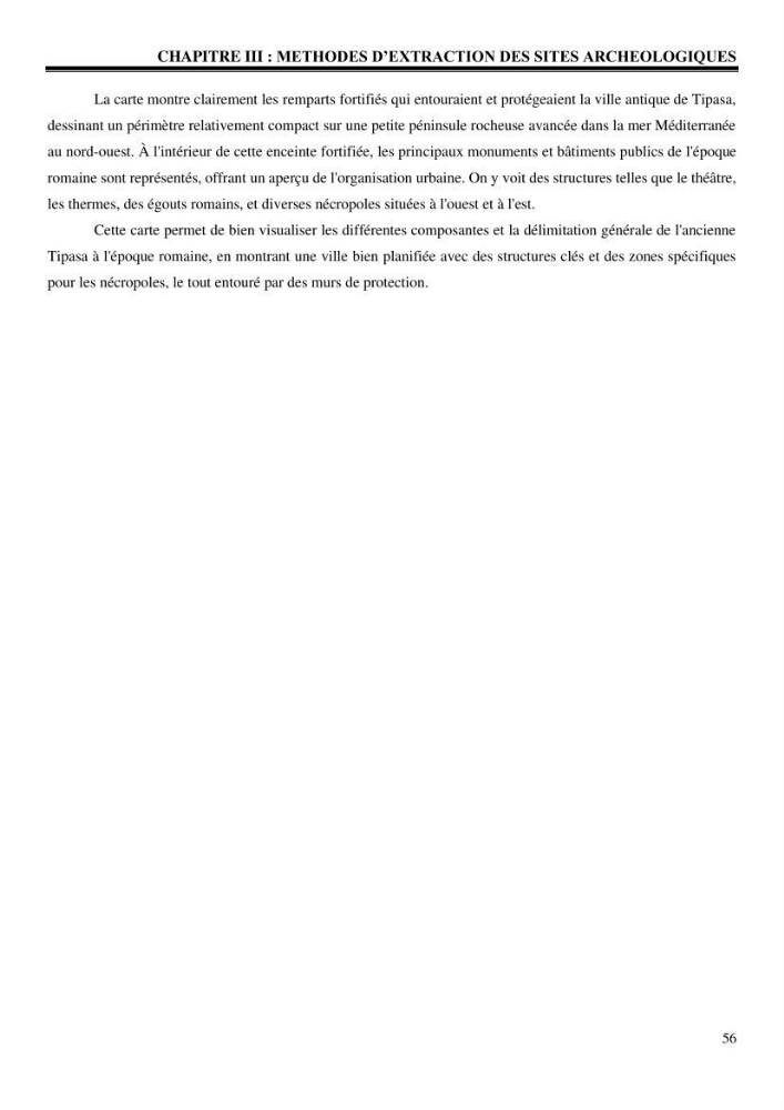 Archéologie côtière en Algérie Menaces et valorisation des ruines de Tipaza