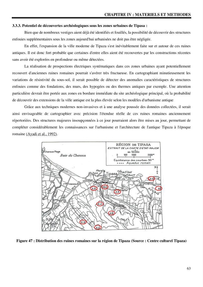 Archéologie côtière en Algérie Menaces et valorisation des ruines de Tipaza