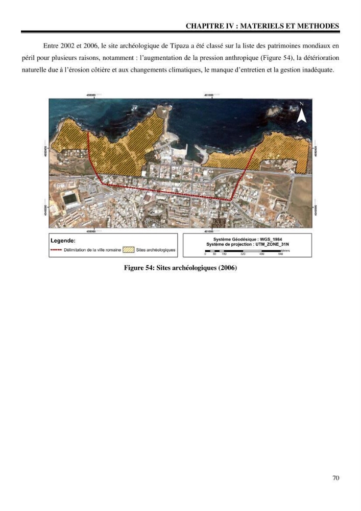 Archéologie côtière en Algérie Menaces et valorisation des ruines de Tipaza