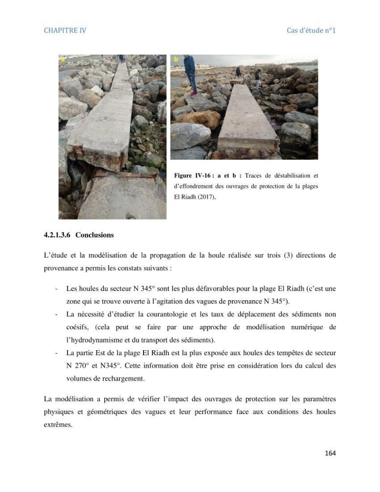 Etude et evaluation de la vulnerabilité des systèmes cotiers dans la région Algéroise