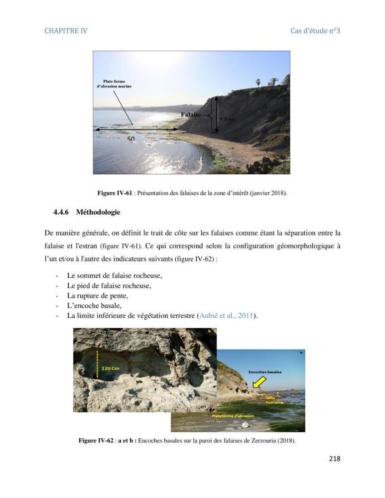 Etude et evaluation de la vulnerabilité des systèmes cotiers dans la région Algéroise