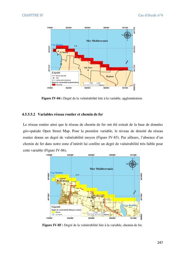Etude et evaluation de la vulnerabilité des systèmes cotiers dans la région Algéroise